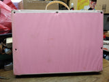 Vtg 1967 Mattel Liddle Kiddles Pink Collector's Case With 5 Dolls 14" x 10"