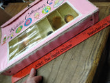 Vtg 1967 Mattel Liddle Kiddles Pink Collector's Case With 5 Dolls 14" x 10"