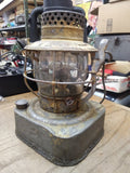 Vtg Rare Dietz Convex Kerosene Oil Lantern Lamp Marked STATE OF PA 8 DAY USA