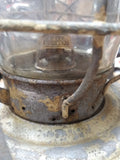 Vtg Rare Dietz Convex Kerosene Oil Lantern Lamp Marked STATE OF PA 8 DAY USA
