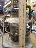 Vtg Rare Dietz Convex Kerosene Oil Lantern Lamp Marked STATE OF PA 8 DAY USA