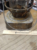Vtg Rare Dietz Convex Kerosene Oil Lantern Lamp Marked STATE OF PA 8 DAY USA