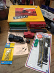 Vtg HO Gauge Train Lot Mantua NYC 3992 Loco Bachmann Gandy Dancer 5 Cars Working