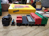 Vtg HO Gauge Train Lot Mantua NYC 3992 Loco Bachmann Gandy Dancer 5 Cars Working