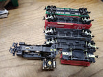 Vtg HO Gauge Train Lot Mantua NYC 3992 Loco Bachmann Gandy Dancer 5 Cars Working