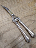 Vtg SSMC Sterling Silver Handle Poultry Shears Simplicity Pattern Made Germany