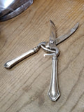 Vtg SSMC Sterling Silver Handle Poultry Shears Simplicity Pattern Made Germany