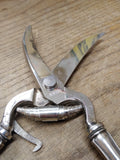 Vtg SSMC Sterling Silver Handle Poultry Shears Simplicity Pattern Made Germany