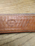 Roys Leather Goods Gun Belt Tex Shoemaker 2 Double Mag Pouch Basketweave Size 36