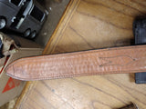 Roys Leather Goods Gun Belt Tex Shoemaker 2 Double Mag Pouch Basketweave Size 36
