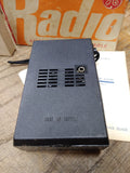 Vtg GE General Electric AM Miniature Portable Radio P2790 w/Box Works Great!