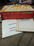 Vtg GE General Electric AM Miniature Portable Radio P2790 w/Box Works Great!