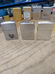 Vtg 3 Pc Cigarette Lighter Lot Storm King Supreme President Original Condition