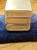 Vtg 3 Pc Cigarette Lighter Lot Storm King Supreme President Original Condition