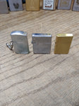 Vtg 3 Pc Miniature Cigarette Lighter Lot Minex Esquire Japan Original Condition