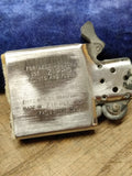 Vtg 1966 Zippo Pat# 2517191 Cigarette Lighter Pattern Makers Inc. Syracuse NY