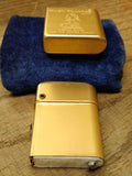Vtg Storm Master Aluminum Cigarette Lighter Hush Puppies Brand Casual Shoes USA