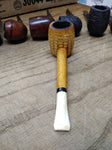 Vintage Missouri Meerschaum Corn Cobb Smoking Tobacco Pipe