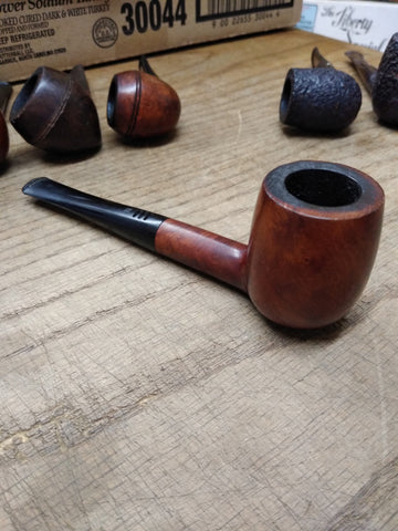 Vtg Carey Magic Inch Smoking Billiard London England Tobacco Pipe