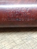 Vtg Carey Magic Inch Smoking Billiard London England Tobacco Pipe