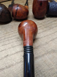 Vtg Sportex Smoking Tobacco Pipe Imported Briar Small Apple Stinger Italy