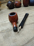 Vtg Sportex Smoking Tobacco Pipe Imported Briar Small Apple Stinger Italy