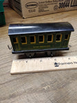Vtg Bings Miniature Railroad System Waukegan Tin Coach Car Passenger Train Nice!