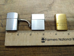 Vtg 3 Pc Miniature Cigarette Lighter Lot Minex Esquire Japan Original Condition