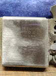 Vtg 1974-1975 Zippo Cigarette Lighter State Farm Insurance Brushed Chrome USA