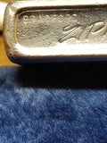 Vtg 1974-1975 Zippo Cigarette Lighter State Farm Insurance Brushed Chrome USA