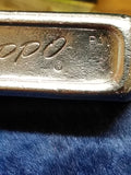 Vtg 1974-1975 Zippo Cigarette Lighter State Farm Insurance Brushed Chrome USA
