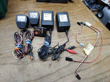 Vtg 10 Pc Remote Control Airplane Lot Futaba Hobbico Aristo Craft Prophet Sport