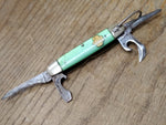 Vtg Kutmaster Girl Scout Folding Pocket Knife 4 Function Multi Tool Utica NY USA