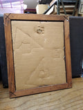 Vtg Jack Daniels Old No 7 Quality Tennessee Sour Mash Whiskey Sign Wood Frame