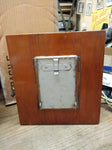 Vtg Darkroom Safelight Red White Light Wood Cabinet Film Development Photography