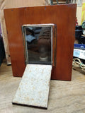 Vtg Darkroom Safelight Red White Light Wood Cabinet Film Development Photography
