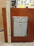 Vtg Darkroom Safelight Red White Light Wood Cabinet Film Development Photography