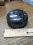 Vtg Antique Round Design Steel Mechanical Winding Door Bell Ringer 3" Diameter