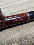 Vtg 2 Pc Tobacco Pipe Lot Willard Briar w/Stinger Missouri Meerschaum Corn Cob
