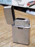 Vtg Sarome IV Gas Cigarette Lighter Stainless Steel Great Shape Made In Japan
