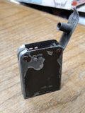 Vtg Military WW2 Trench Cigarette Lift Arm Lighter Crackle Coat OD Green Paint