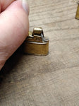 Vtg Key Chain Miniature Gold Tone Cigarette Lighter Lot Brother Bomart Japan
