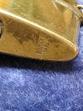 Vtg Key Chain Miniature Gold Tone Cigarette Lighter Lot Brother Bomart Japan