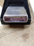 Vtg 1964 Zippo Cigarette Lighter WKVA Radio Lewistown Pa Warranty Original Box!