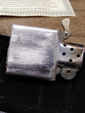 Vtg 1964 Zippo Cigarette Lighter WKVA Radio Lewistown Pa Warranty Original Box!
