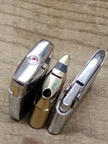 Vtg 3 Pc Ronson Cigarette Lighter Lot W. Germany Adonis Veraflame MKII Butane