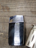 Vtg 3 Pc Ronson Cigarette Lighter Lot W. Germany Adonis Veraflame MKII Butane