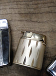 Vtg 3 Pc Ronson Cigarette Lighter Lot W. Germany Adonis Veraflame MKII Butane