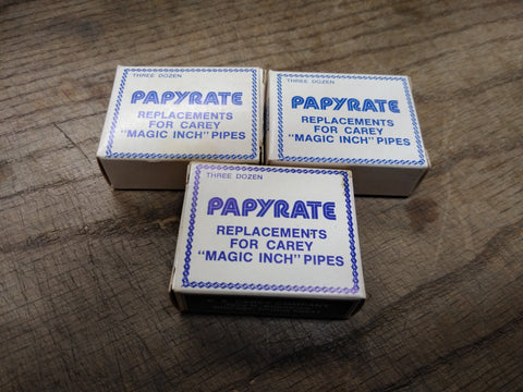 Papyrate Filter Replacements For Carey Magic Inch Tobacco Pipes 9 Dozen+ 3 Boxes