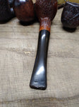 Vtg 754 Castagno Collection Briar Smoking Tobacco Pipe Apple Style Rustic Italy!
